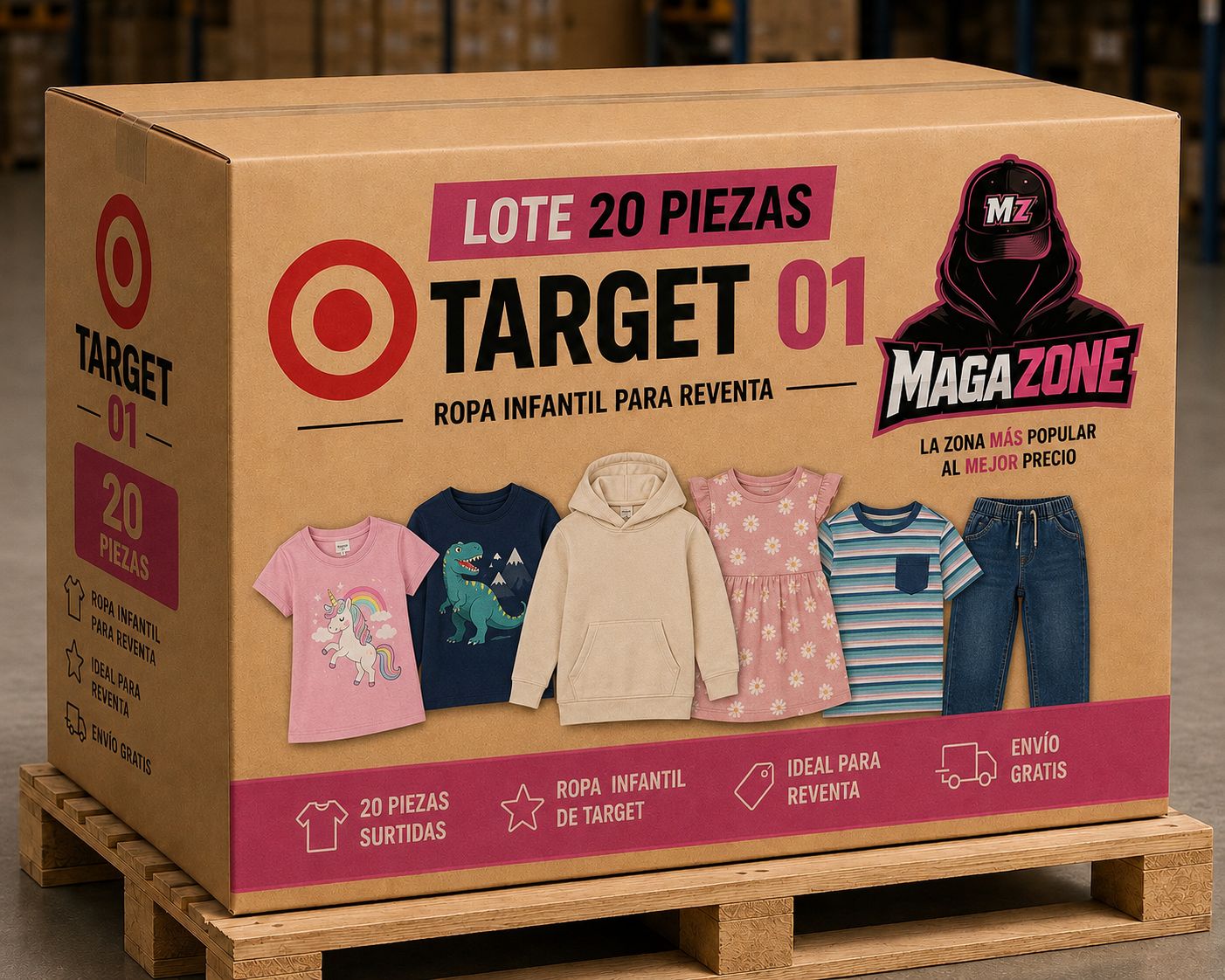 LOTE TARGET INFANTIL VISIBLE