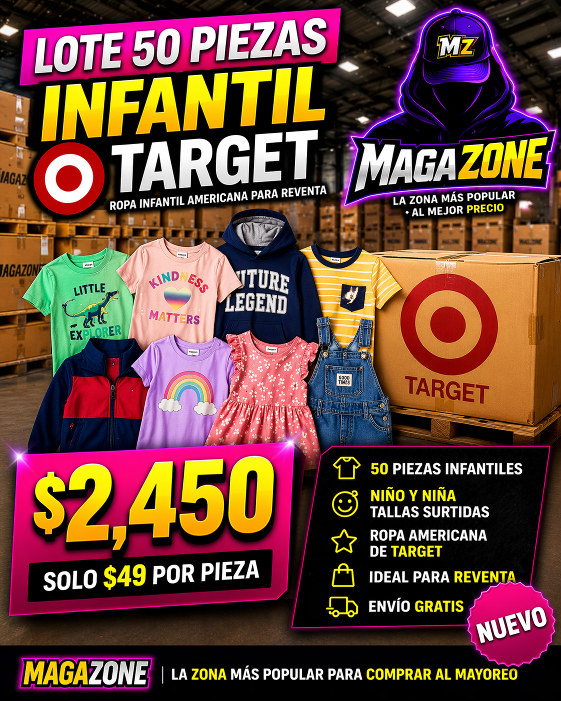TARGET INFANTIL 50